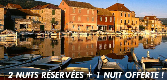 2 nuits réservées + 1 nuit offerte !